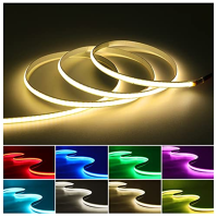 Wisada COB LED Strip 5 m, stmívatelný USB 5 V 320 LED m Flexibilní LED pásek teplá bílá COB Není vodotěsný LED TV Podsvícení Ván